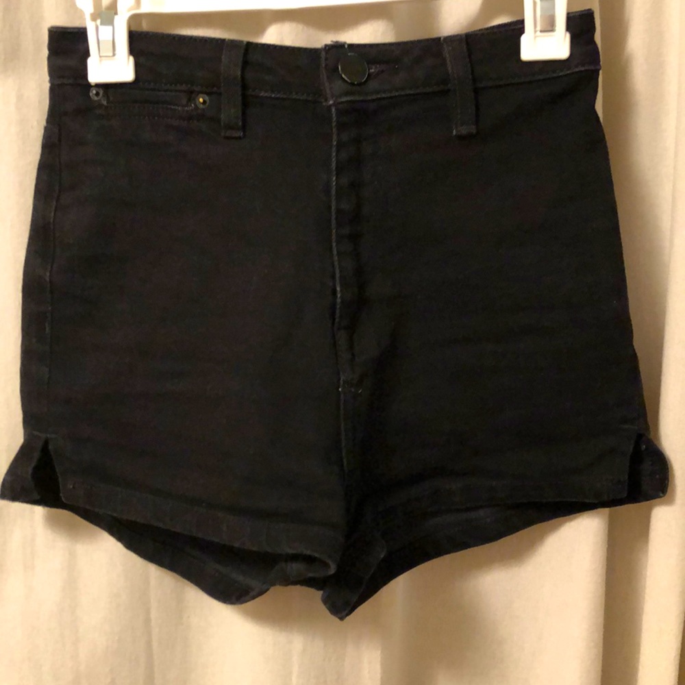 Denim Pin Up Shorts